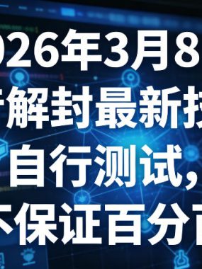 2026年3月8日抖音解封最新技术，自行测试，不保证百分百