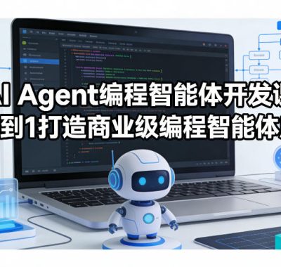 AI Agent编程智能体开发课，从0到1打造商业级编程智能体应用