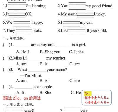 三年级下英语必备九大考点专题精练《人教版PEP》