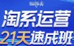 淘系运营21天速成班(更新25年4月)，0基础轻松搞定淘系运营，不做假把式